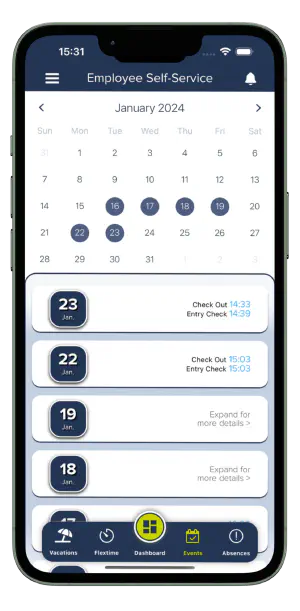 EssentialApp Events